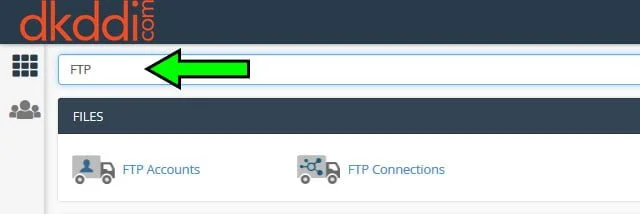 cPanel FTP