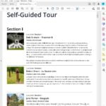 kokie Northshore Sculpture Park Self-guided Tour PDF